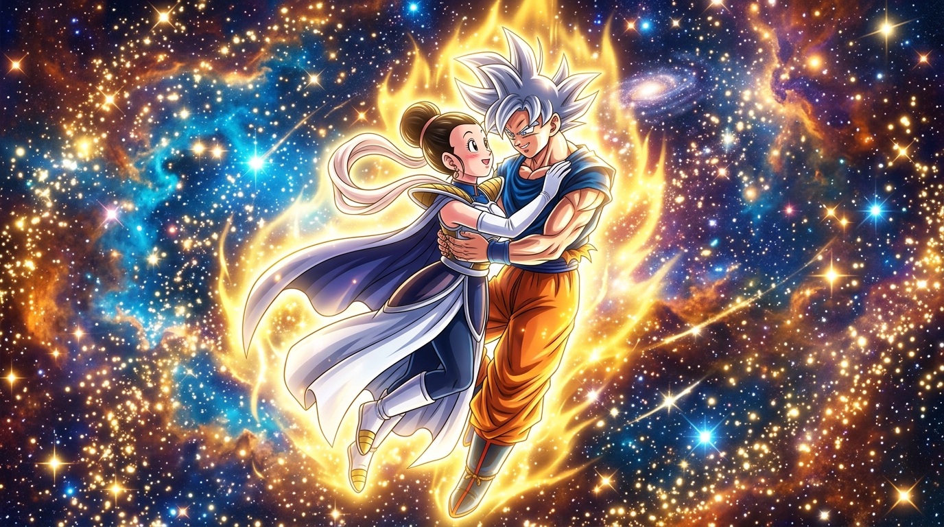 Cena romântica Dragon Ball